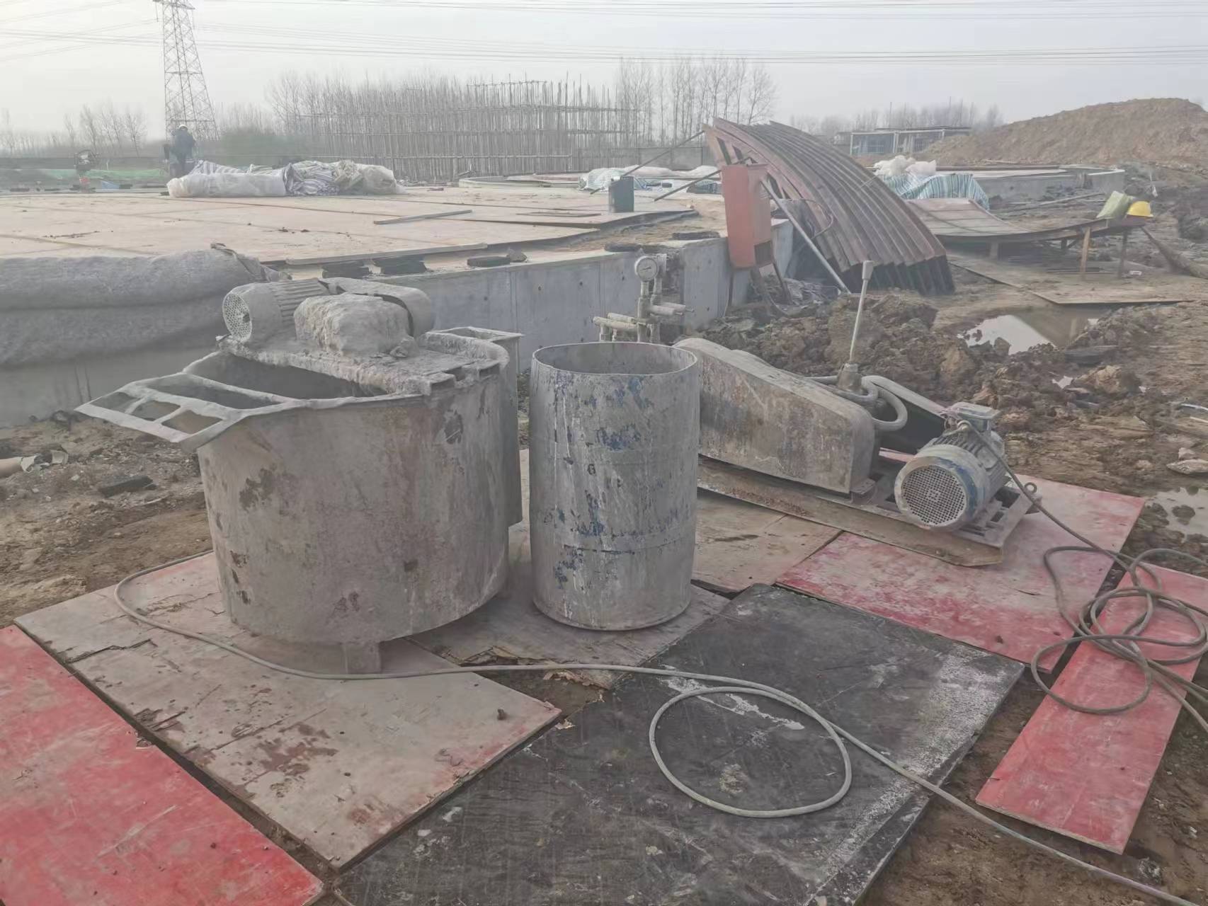 竟陵街道顶管注浆